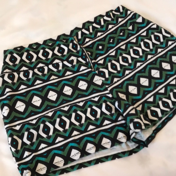 Pants - Tribal print shorts
